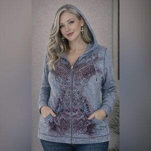 One World Blue Hoodie